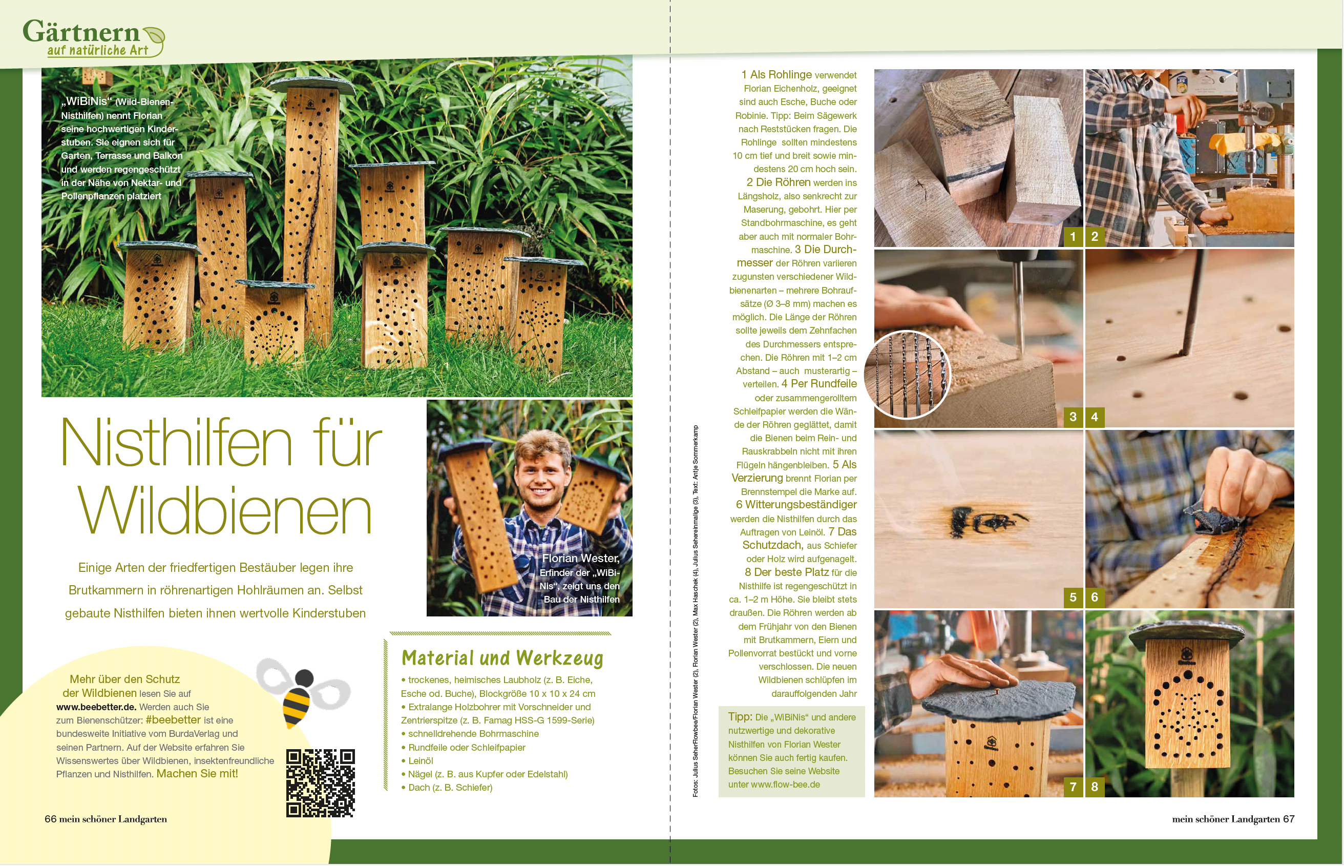 flowbee goes Zeitschriften - MEIN SCHÖNER LANDGARTEN  & GARTENSPASS