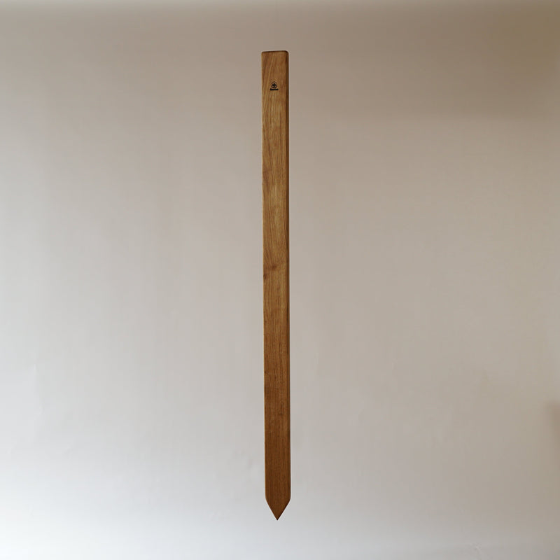 Pfahl aus Eichenholz