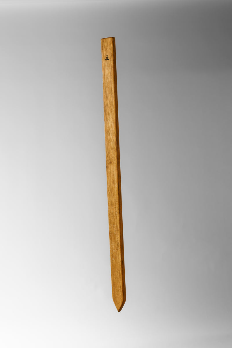Pfahl aus Eichenholz